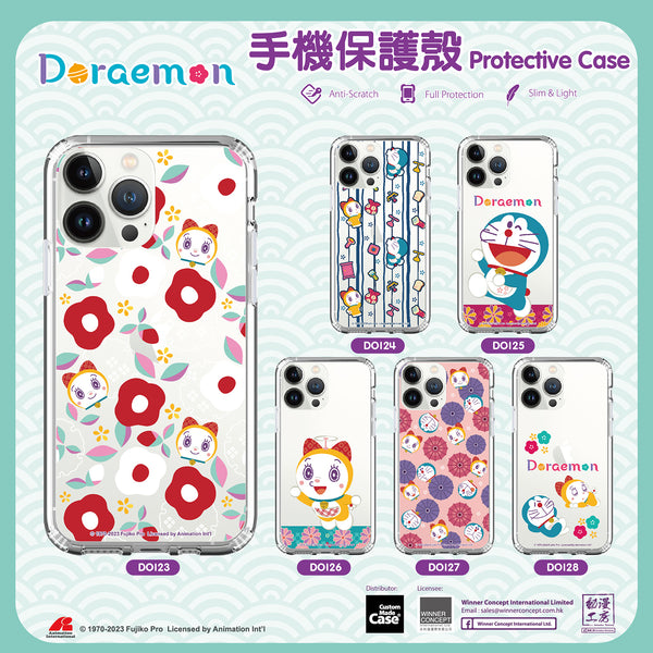 Doraemon Clear Case / iPhone Case / Android Case / Samsung Case 多啦A夢 正版授權 全包邊氣囊防撞手機殼 (DO128)