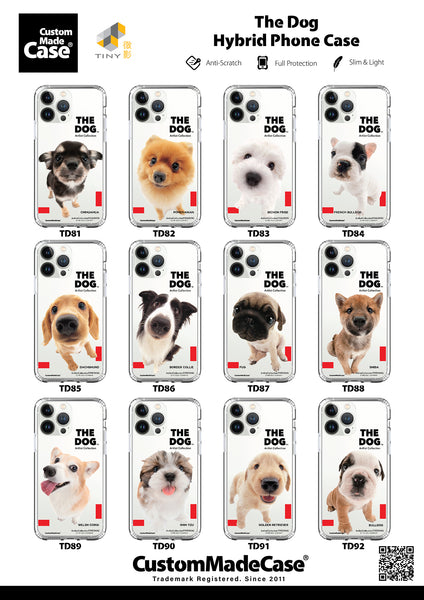 THE DOG 大頭狗 Clear Case / iPhone Case / Android Case / Samsung Case 防撞透明手機殼 (TD90)