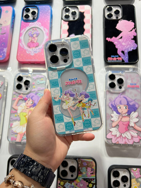 《我係小忌廉》 魔法の天使クリィミーマミ 彩色邊框 手機殼 iPhone Case (CM86CP)