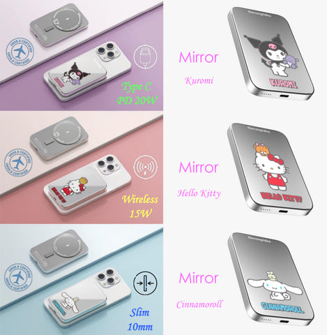 【門市發售】Sanrio MagSafe 5000mAh 外置充電器（只限香港發售，不設平郵）