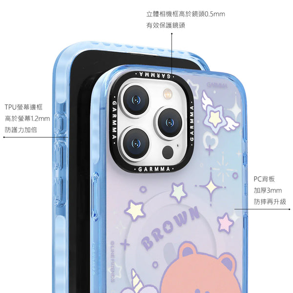 【門市發售】Garmma 永橙 Line Friends MagSafe 手機殼（iPhone 16系列）