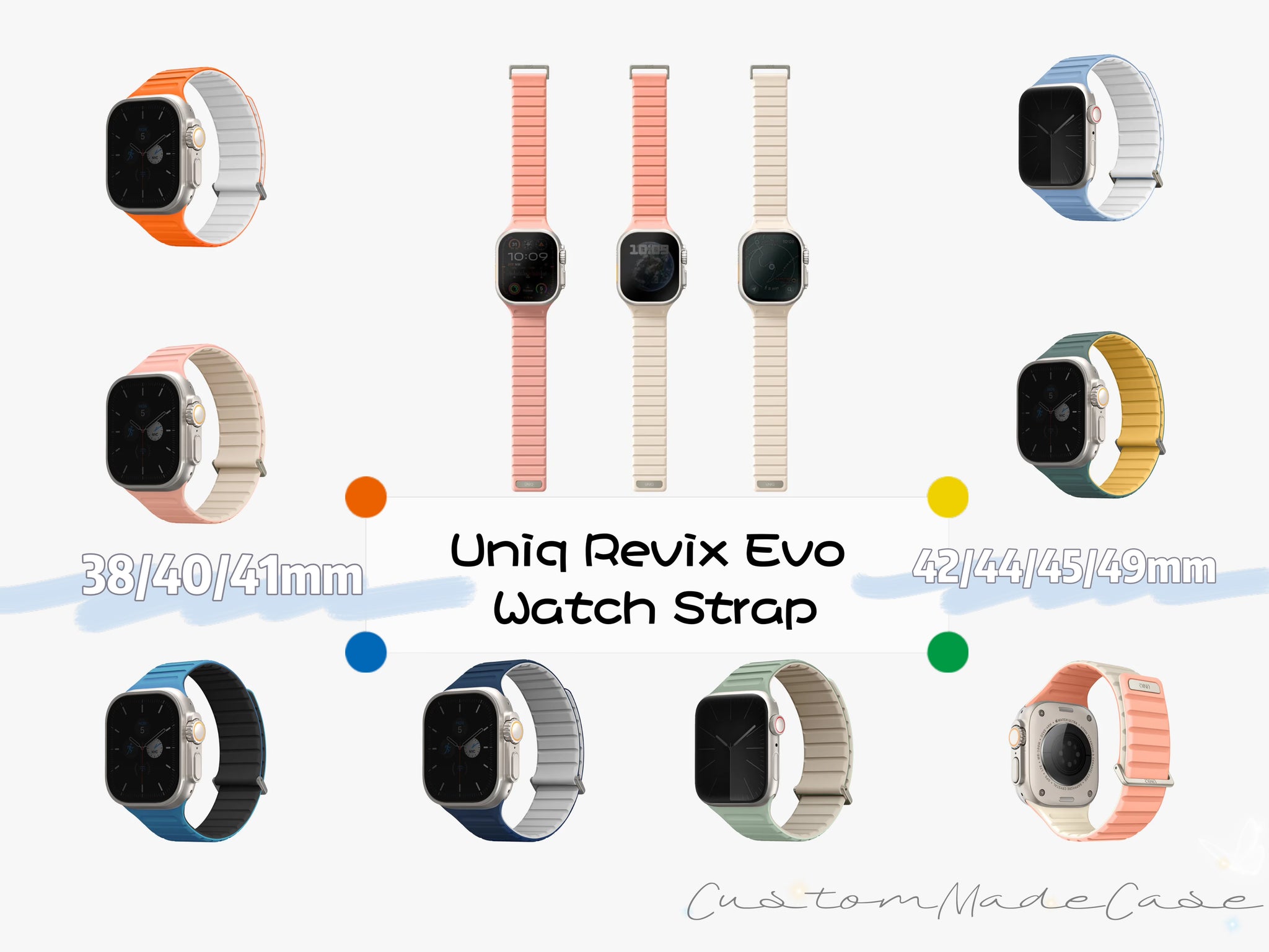 【門市發售】Uniq Revix Evo Apple Watch Strap