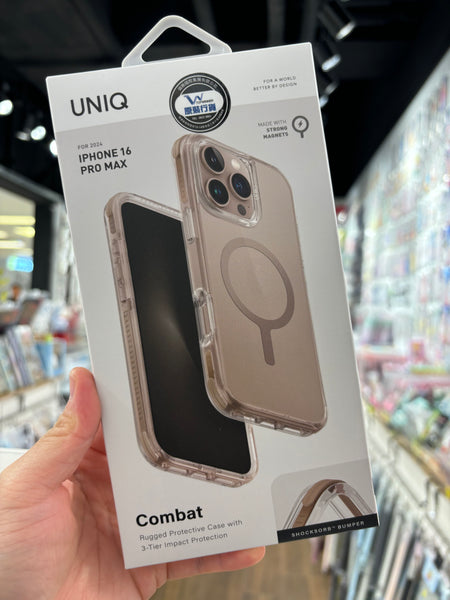 【門市發售】UNIQ Combat Magsafe Case（iphone 16系列）