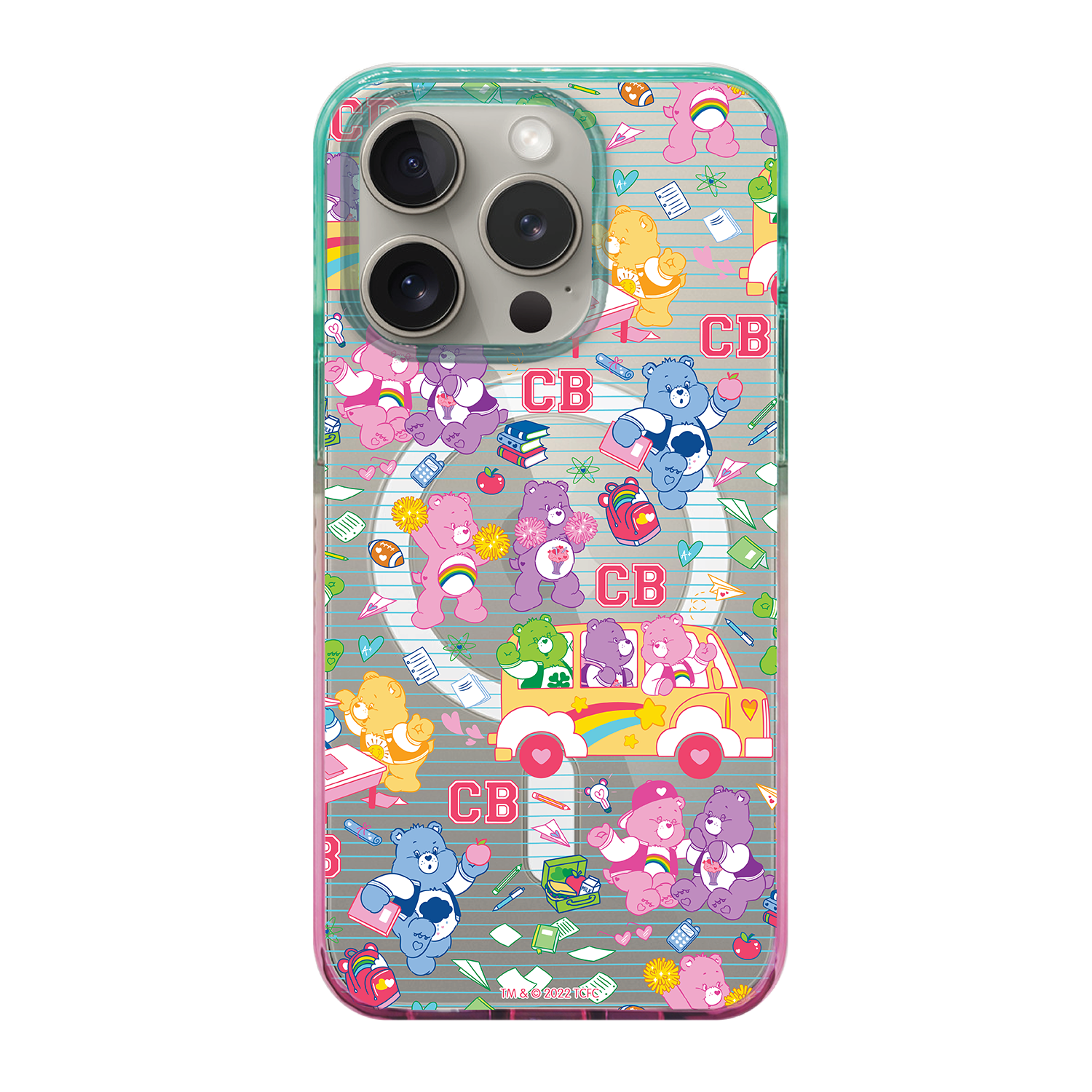 Care Bears 彩色邊框 手機殼 iPhone Case(CB102CP)