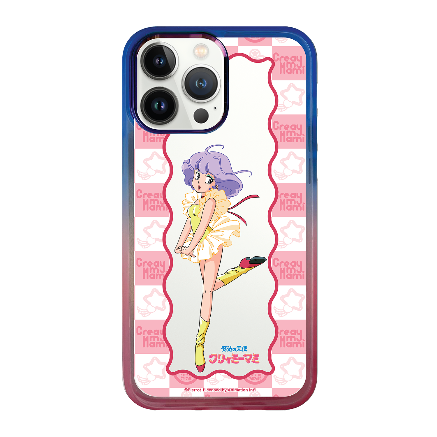 《我係小忌廉》 魔法の天使クリィミーマミ 彩色邊框 手機殼 iPhone Case (CM85CP)