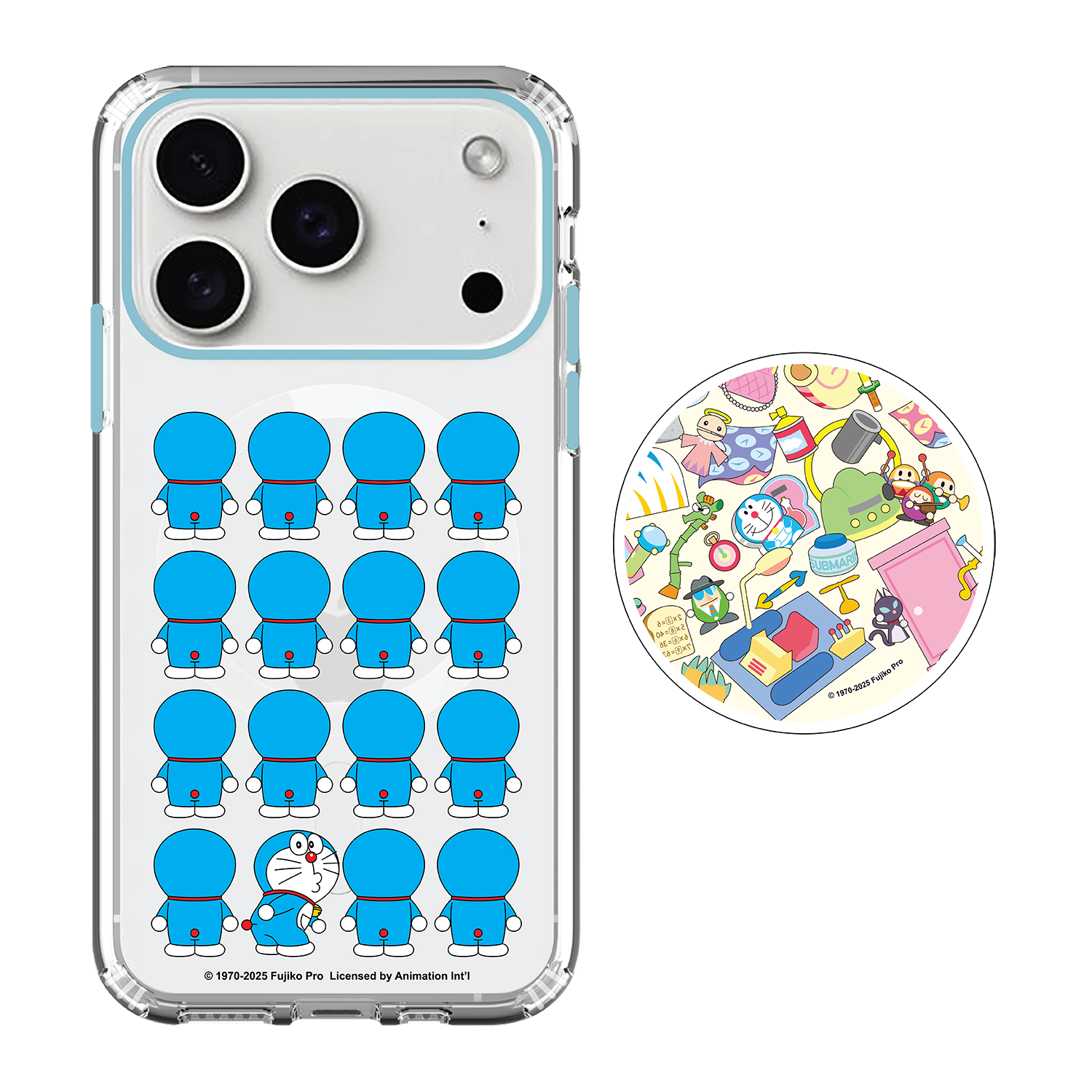 Doraemon iPhone Case / Android Phone Case & Magsafe Grip Stand Set (DO130GSS)