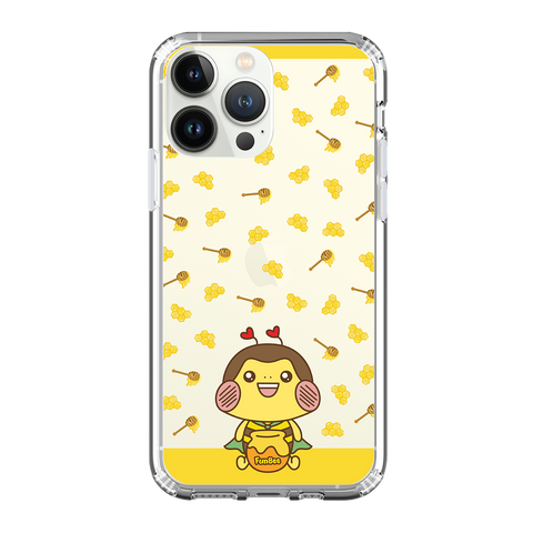 FunBee 蜂Bee Clear Case / iPhone Case / Android Case / Samsung Case 正版授權 全包邊氣囊防撞手機殼  (FB84)