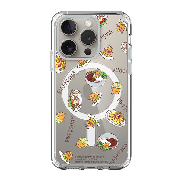 Gudetama Clear Case / iPhone Case / Android Case / Samsung Case 防撞透明手機殼 (GU106)