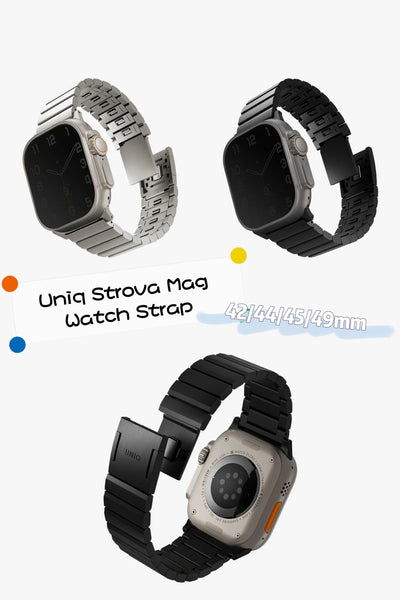 【門市發售】Uniq Strova Mag Apple Watch Strap