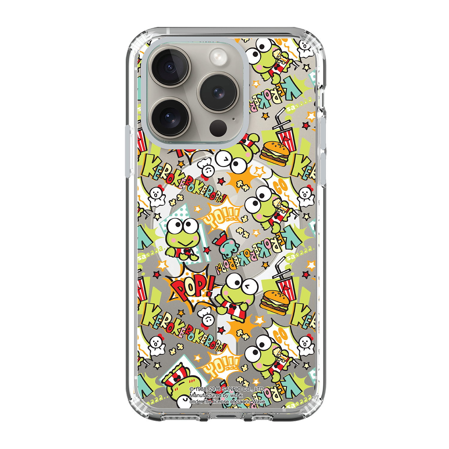 KeroKeroKeroppi Clear Case (KR91)