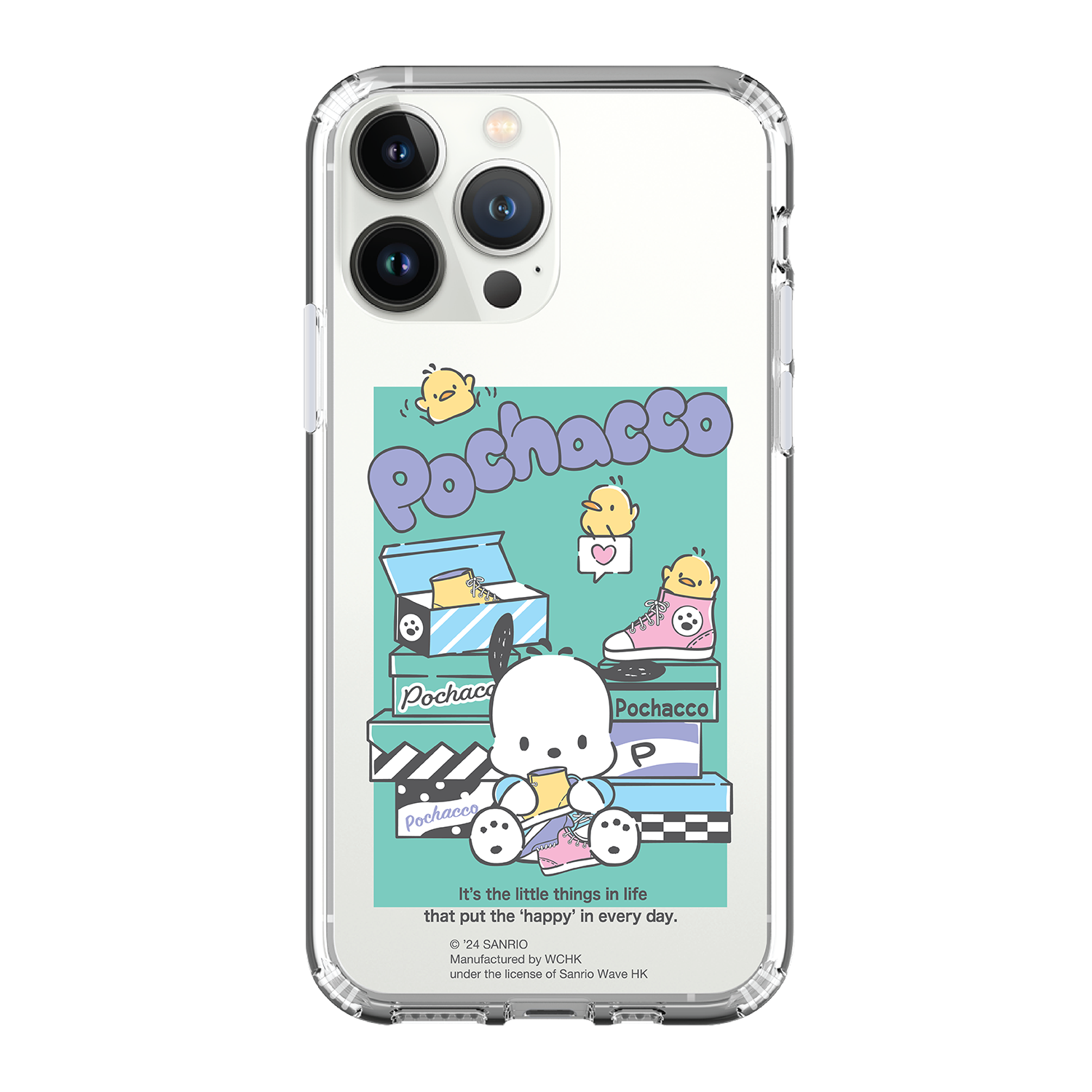 Pochacco Clear Case / iPhone Case / Android Case / Samsung Case 防撞透明手機殼 (PC120)