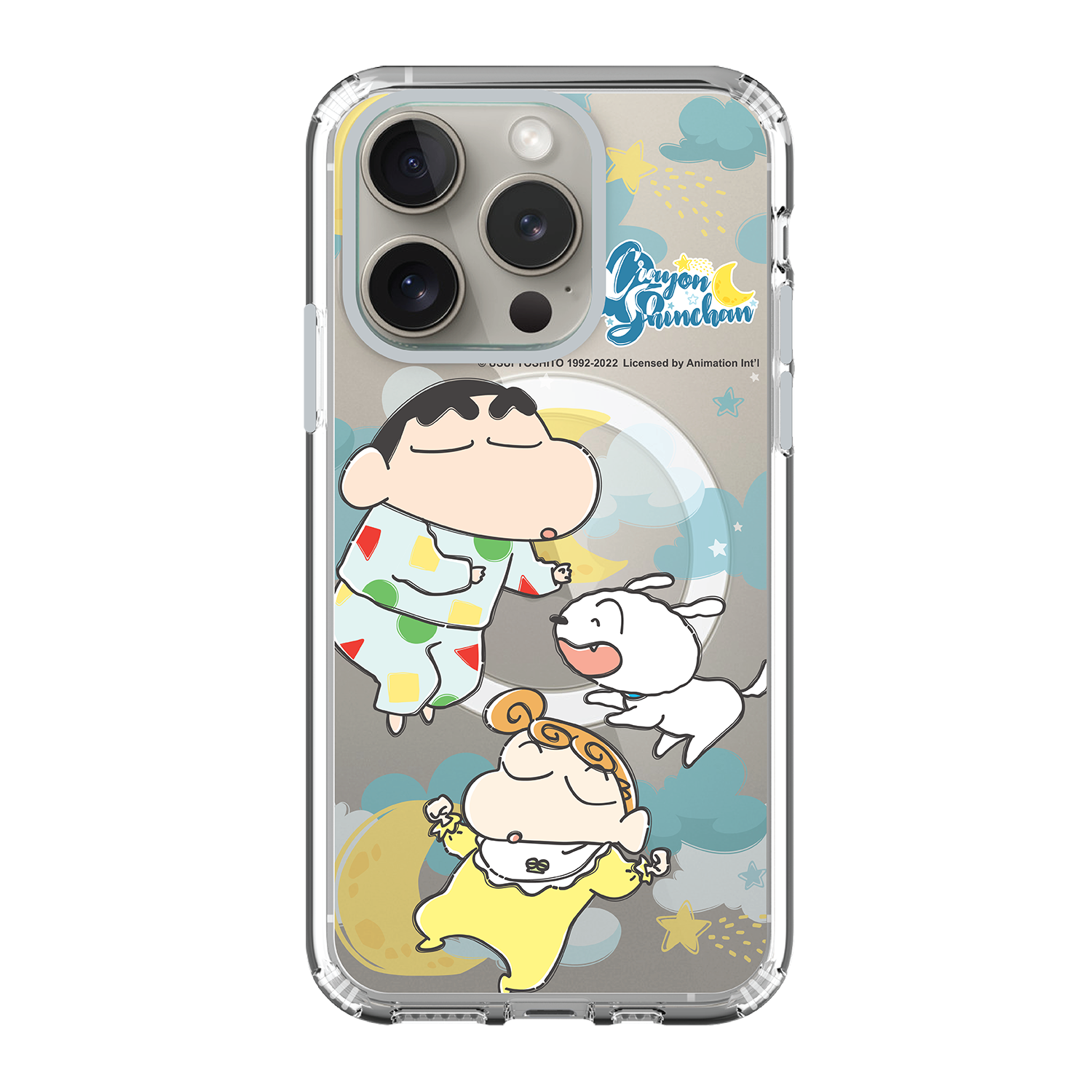 Crayon Shin-chan Clear Case / iPhone Case / Android Case / Samsung Case 蠟筆小新 正版授權 全包邊氣囊防撞手機殼 (SC266)