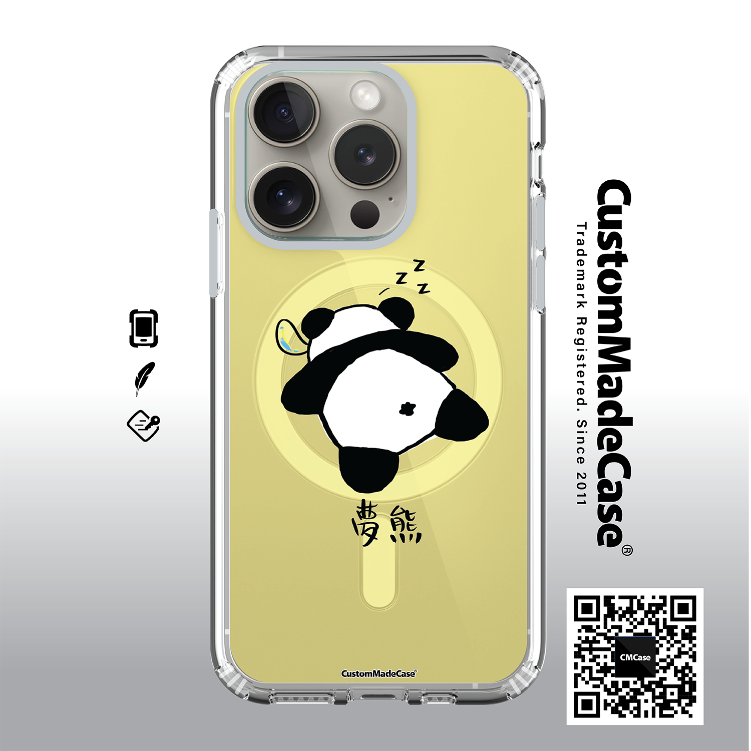 SyncGuard. x Soniya Clear Case / iPhone Case / Android Case / Samsung Case 正版授權 全包邊氣囊防撞手機殼 (SS03CMC)