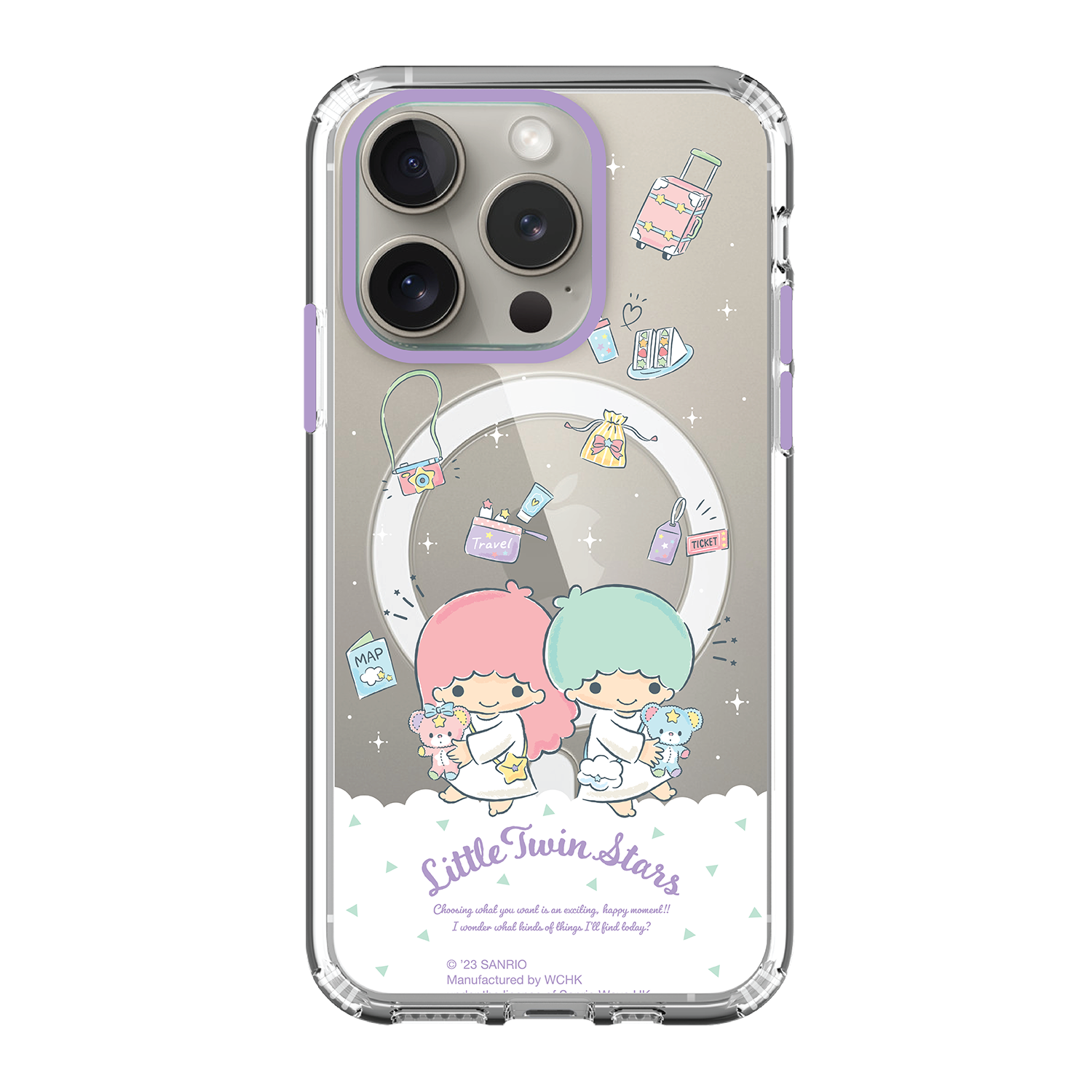 Little Twin Stars Clear Case / iPhone Case / Android Case / Samsung Case 防撞透明手機殼 (TS148)