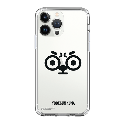 Yookgun Kuma 肉緊熊 Clear Case / iPhone Case / Android Case / Samsung Case 正版授權 全包邊氣囊防撞手機殼 (YGK84)