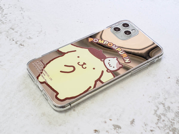 Pom Pom Purin Mirror Jelly Case (PN93M)