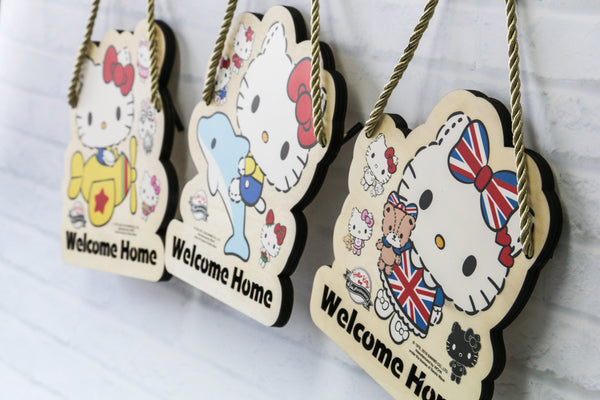 Hello Kitty Wooden Signage (KT82s)