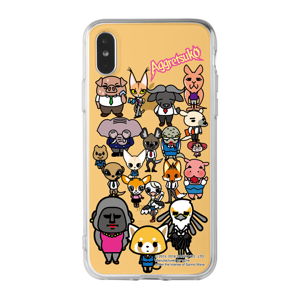 Aggretsuko Clear Case (AR803)