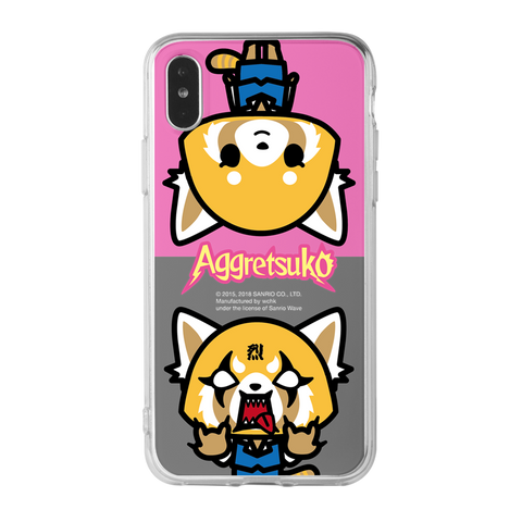 Aggretsuko Clear Case (AR804)