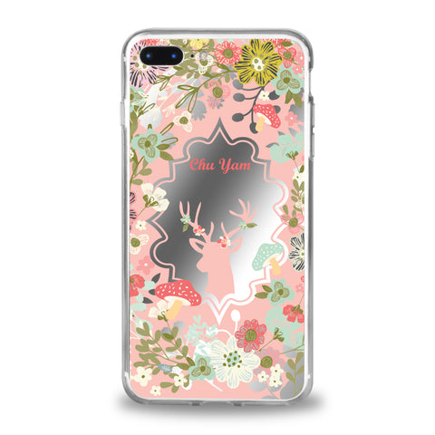 Custom - Floral Mirror Jelly Case (DF02)