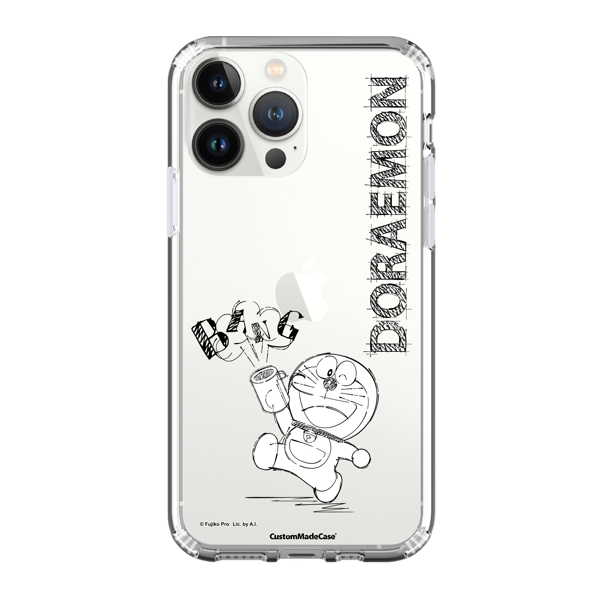 Doraemon Clear Case / iPhone Case / Android Case / Samsung Case 多啦A夢 正版授權 全包邊氣囊防撞手機殼  (DO107)