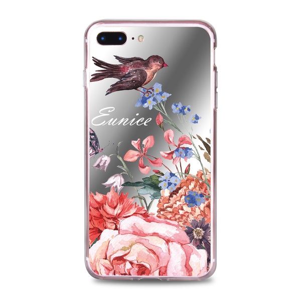 Custom - Floral Mirror Jelly Case (JC507)