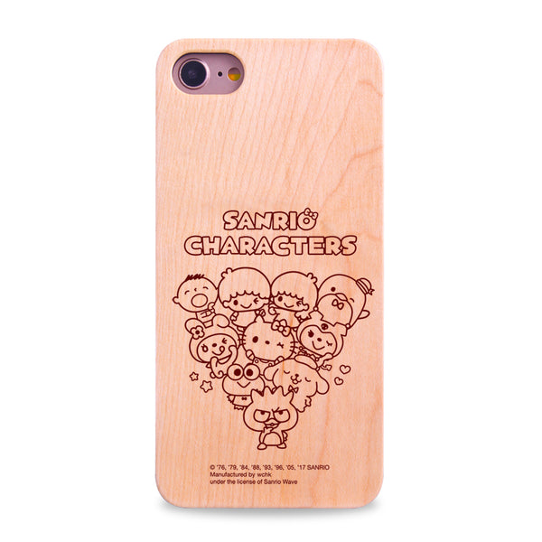 Sanrio Characters Wooden Case (MC89W)