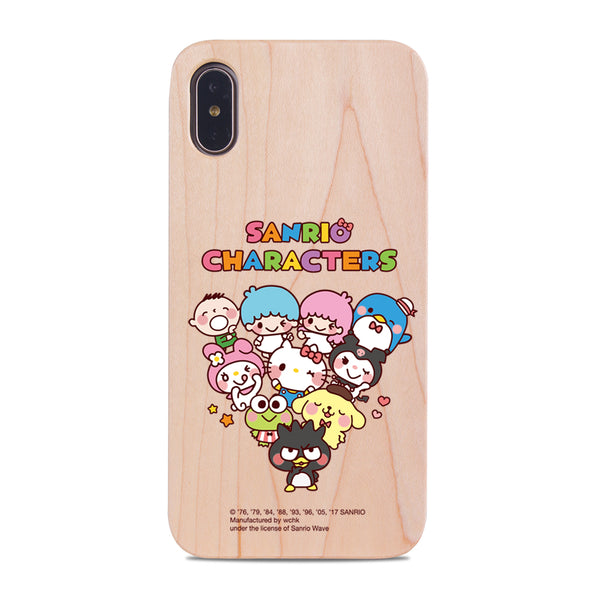 Sanrio Characters Wooden Case (MC91W)