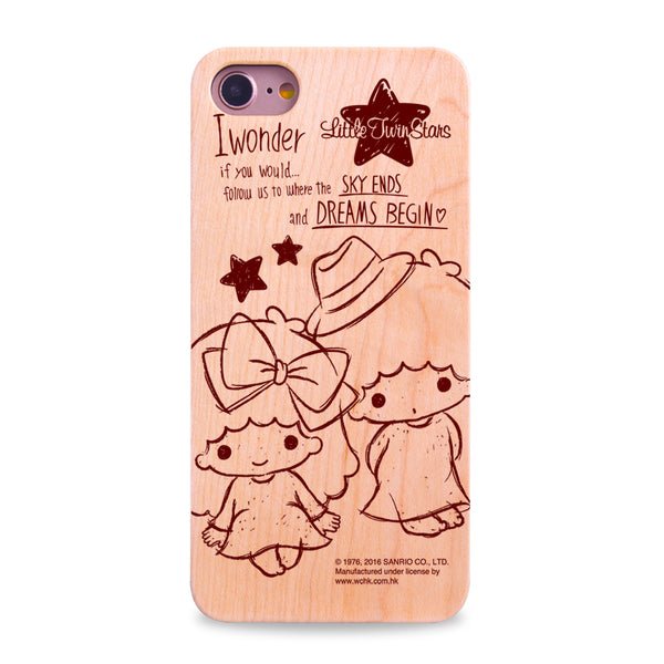 Little Twin Stars Wooden Case (TS88W)