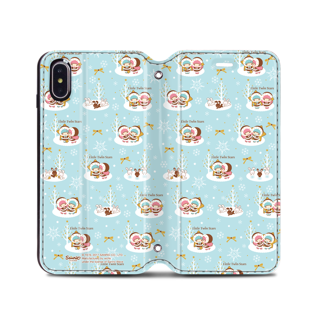 Little Twin Stars Leather Flip Case (TSCM24)