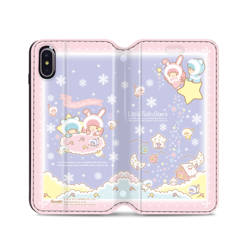 Little Twin Stars Leather Flip Case (TSCM25)