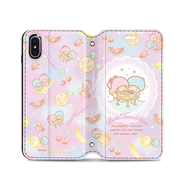 Little Twin Stars Leather Flip Case (TSCM26)