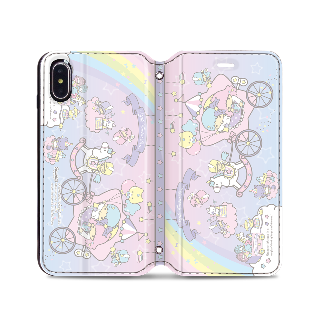 Little Twin Stars Leather Flip Case (TSCM34)