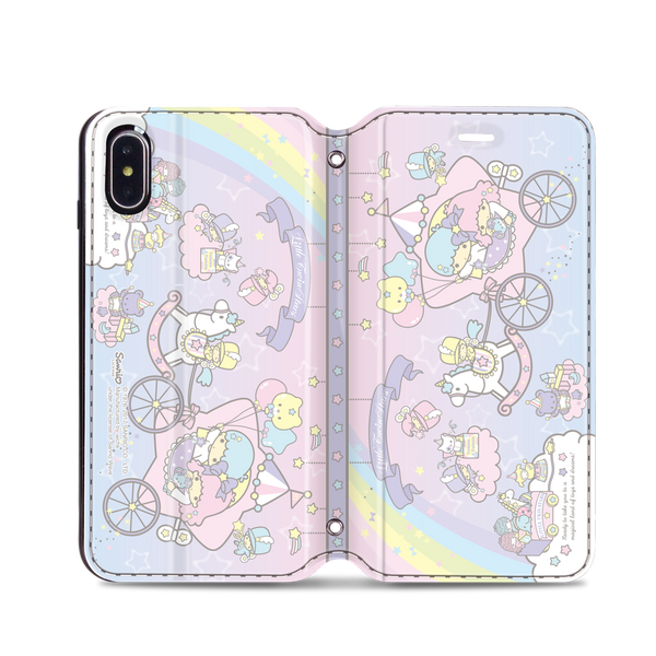 Little Twin Stars Leather Flip Case (TSCM34)