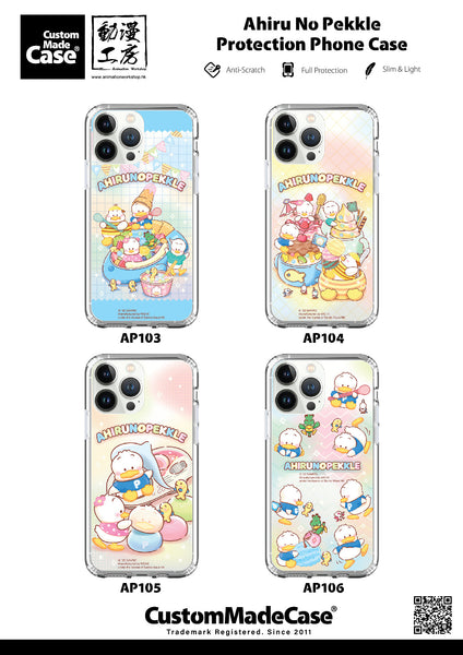 Ahiru No Pekkle Clear Case / iPhone Case / Android Case / Samsung Case 貝克鴨 防撞透明手機殼 (AP106)